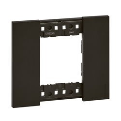 Plaque de finition Living Now Collection Les Noirs 2 modules Noir BTKA4802KG