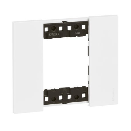 Plaque de finition Living Now Collection Les Blancs 2 modules Blanc BTKA4802KW Plaque de finition Living Now Collection Les Blancs 2 modules Blanc BTKA4802KW