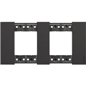 Plaque de finition Living Now Collection Les Noirs 2x2 modules Noir BTKA4802M2KG