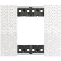 Lot de 5 plaques de finition Living Now Collection Les Blancs 2 modules Pixel BTKA4802MW