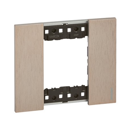 Lot de 5 plaques de finition Living Now Collection Les Sables 2 modules Cuivre BTKA4802ZM