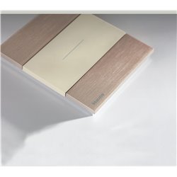 Lot de 5 plaques de finition Living Now Collection Les Sables 2 modules Cuivre BTKA4802ZM