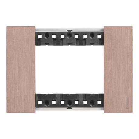 Plaque de finition Living Now Collection Les Sables 3 modules Cuivre BTKA4803ZM Plaque de finition Living Now Collection Les Sables 3 modules Cuivre BTKA4803ZM