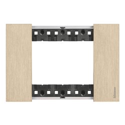 Plaque de finition Living Now Collection Les Blancs 3 modules Or BTKA4803ZW