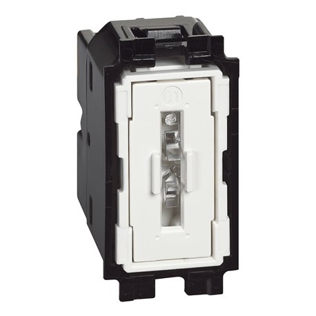 Lot de 10 Poussoirs inverseur Living Now contact NO-NF 1 module BTK4034 Lot de 10 Poussoirs inverseur Living Now contact NO-NF 1 module BTK4034