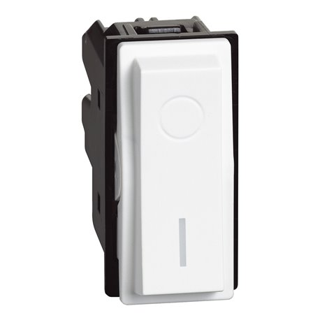 Lot de 10 Interrupteurs bipolaires 16AX Living Now 1 module blanc BTKW4002