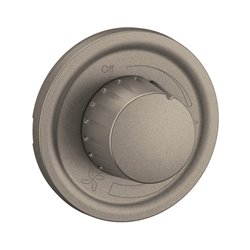 Enjoliveur interrupteur variateur ventilateur de plafond Céliane Titanium CT0015