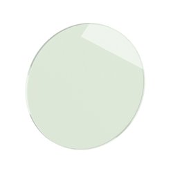 Enjoliveur mécanisme à anneau Céliane Verre Opale Blanc CB1006