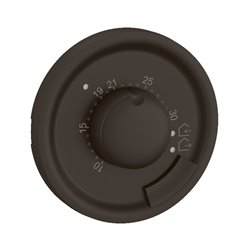 Enjoliveur pour thermostat d'ambiance Céliane Noir CN0250