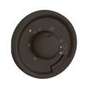 Enjoliveur pour thermostat d'ambiance Céliane Noir CN0250