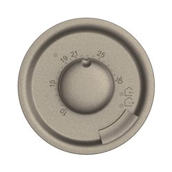 Enjoliveur pour thermostat d'ambiance Céliane Titanium CT0250