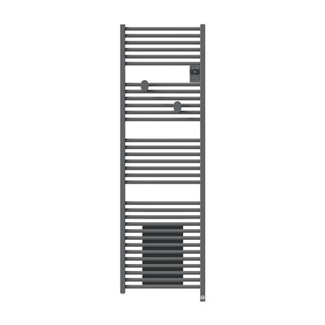 Sèche serviette électrique Riva 5 750+1000 Watts Gris Menhir Sèche serviette électrique Riva 5 750+1000 Watts Gris Menhir