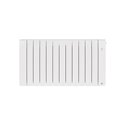 Radiateur fluide caloporteur Bilbao 4 Horizontal 2000 Watts Blanc Brillant