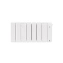Radiateur fluide caloporteur Bilbao 4 Bas 700 Watts Blanc Brillant