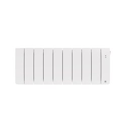 Radiateur fluide caloporteur Bilbao 4 Bas 1000 Watts Blanc Brillant