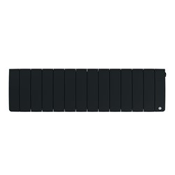 Radiateur fluide caloporteur Bilbao 4 Bas 1400 Watts Gris Ardoise