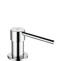 Distributeur de savon sur vasque 729564 inox poli sur vasque
