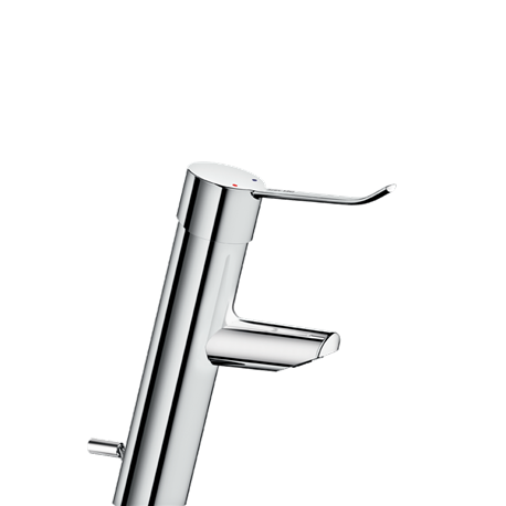 Mitigeur lavabo mécanique Biosafe 2920L chromé