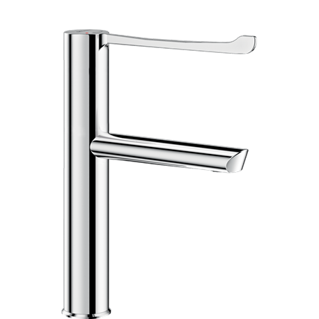 Mitigeur lavabo mécanique séquentiel Biosafe 2665T1 chromé h 160