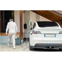 Borne de recharge véhicule électrique connectable 7,4/11/22KW 1P/3P+N  TIC 16/32A Evlink EVH5A22N400F