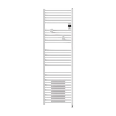 Sèche serviette électrique Riva 5 750+1000 Watts Blanc Brillant