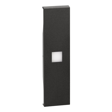 Lot de 5 enjoliveurs Living Now pour forte intensité lumineuse 1 module noir BTKG01X