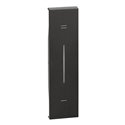 Lot de 10 enjoliveurs Living Now avec marquage +/- MyHOME_Up 1 module noir BTKG19MH