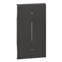 Lot de 10 enjoliveurs Living Now avec marquage +/- MyHOME_Up 2 modules noir BTKG19MH2