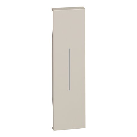Lot de 20 enjoliveurs Living Now pour commande d'éclairage 1 module sable BTKM01