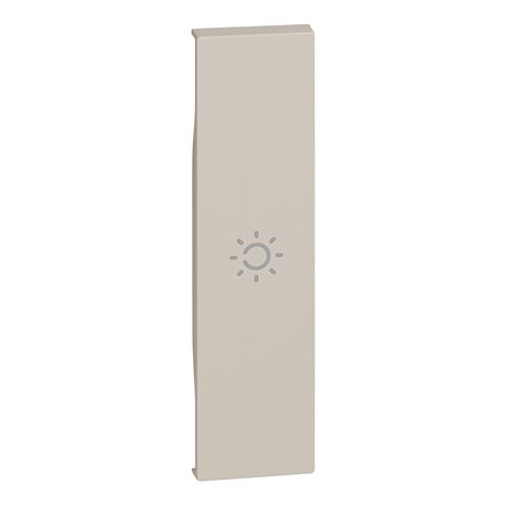 Lot de 10 enjoliveurs Living Now avec symbole lumière MyHOME_Up 1 module sable BTKM01A