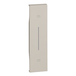 Lot de 10 enjoliveurs Living Now pour poussoir de volets roulants 1 module sable BTKM05