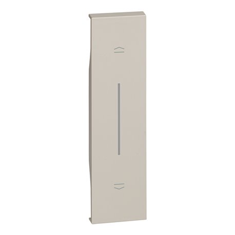 Lot de 10 enjoliveurs Living Now pour poussoir de volets roulants 1 module sable BTKM05