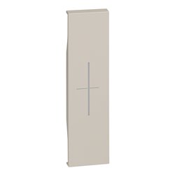 Lot de 10 enjoliveurs Living Now avec marquage STOP pour volets MyHOME_Up sable BTKM06MH