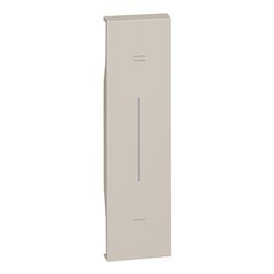 Lot de 10 enjoliveurs Living Now avec marquage +/- MyHOME_Up 1 module sable BTKM19MH