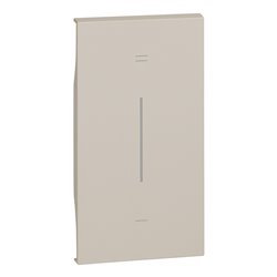 Lot de 10 enjoliveurs Living Now avec marquage +/- MyHOME_Up 2 modules sable BTKM19MH2