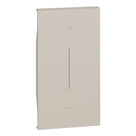 Lot de 10 enjoliveurs Living Now avec marquage +/- MyHOME_Up 2 modules sable BTKM19MH2
