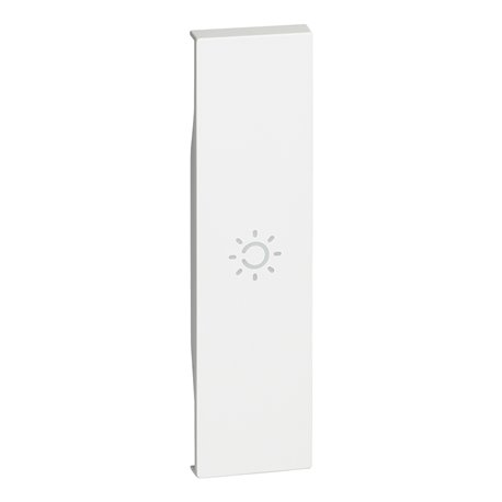 Lot de 10 enjoliveurs Living Now avec symbole lumière MyHOME_Up 1 module blanc BTKW01A