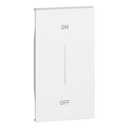 Lot de 10 enjoliveurs Living Now avec marquage ON/OFF MyHOME_Up 2 modules blanc BTKW01MH2AG
