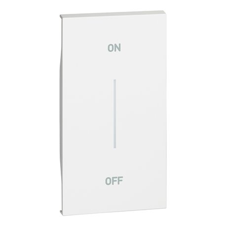 Lot de 10 enjoliveurs Living Now avec marquage ON/OFF MyHOME_Up 2 modules blanc BTKW01MH2AG