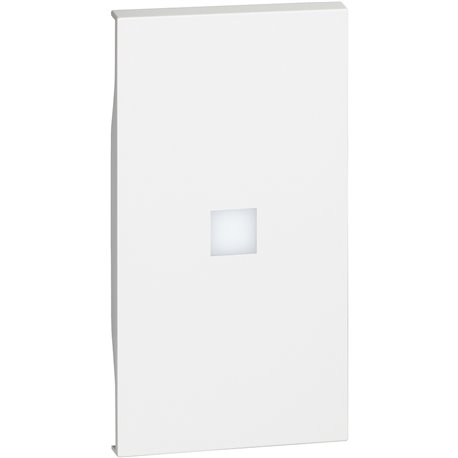 Lot de 5 enjoliveurs Living Now haute luminosité MyHOME_Up 2 modules blanc BTKW01MH2X