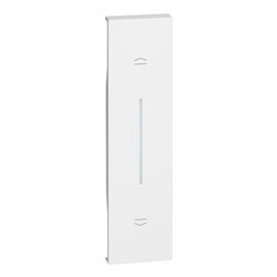 Lot de 10 enjoliveurs Living Now pour poussoir de volets roulants 1 module blanc BTKW05