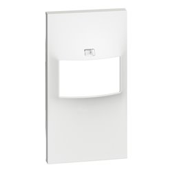 Lot de 5 enjoliveurs Living Now pour détecteur sans dérogation 2 modules blanc BTKW17