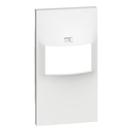 Lot de 5 enjoliveurs Living Now pour détecteur sans dérogation 2 modules blanc BTKW17
