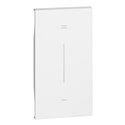 Lot de 10 enjoliveurs Living Now avec marquage +/- MyHOME_Up 2 modules blanc BTKW19MH2