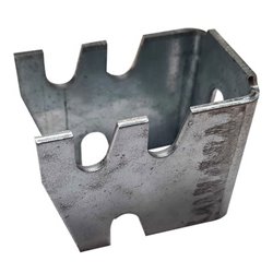 Console à visser acier zingué pour radiateur lamellaire