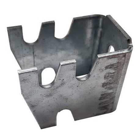 Console à visser acier zingué pour radiateur lamellaire