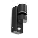 Applique murale extérieur LED, 7W GU10 EDEN 100943 avec détécteur IR et crépusculaire