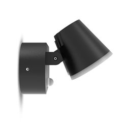 Applique murale extérieur LED double, 20W 1400 Lm Blanc chaud CAMELIA 100937 avec détécteur IR et crépusculaire