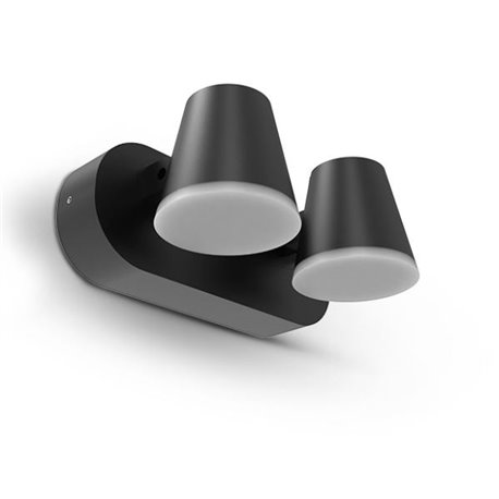 Applique murale extérieur LED double, 20W 1400 Lm Blanc chaud CAMELIA 100936