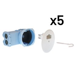 Lot de 5 points de centre Pour micromodules Ø67/68 mm